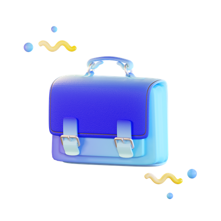 Briefcase  3D Illustration