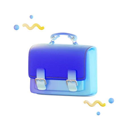 Briefcase  3D Illustration