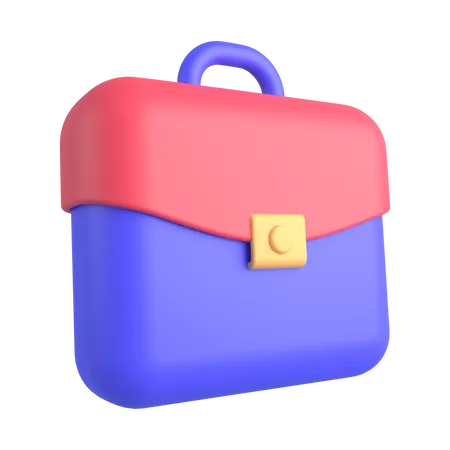 Briefcase  3D Illustration