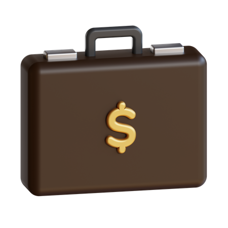 Briefcase  3D Illustration