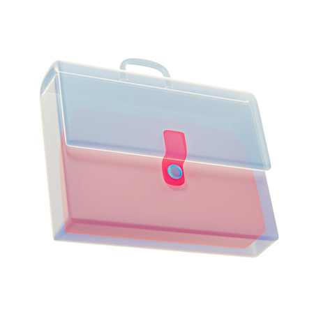 Briefcase  3D Illustration