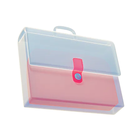 Briefcase  3D Illustration