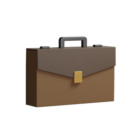 Briefcase  3D Illustration