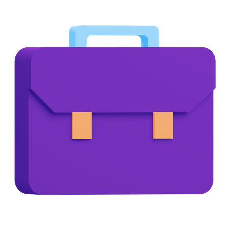 Briefcase  3D Illustration