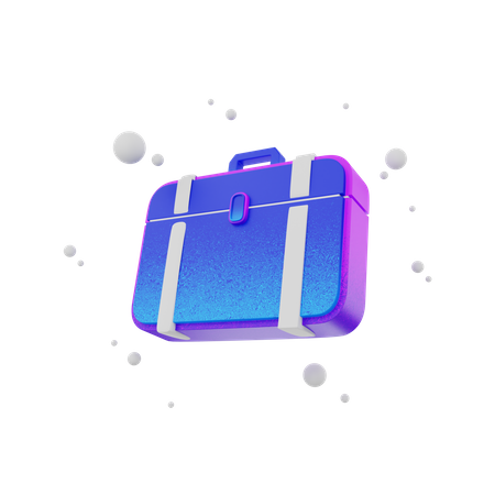 Briefcase  3D Illustration