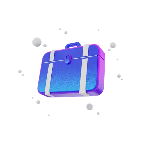 Briefcase  3D Illustration