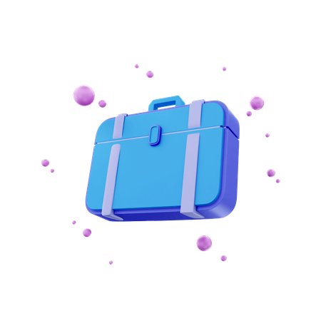 Briefcase  3D Illustration