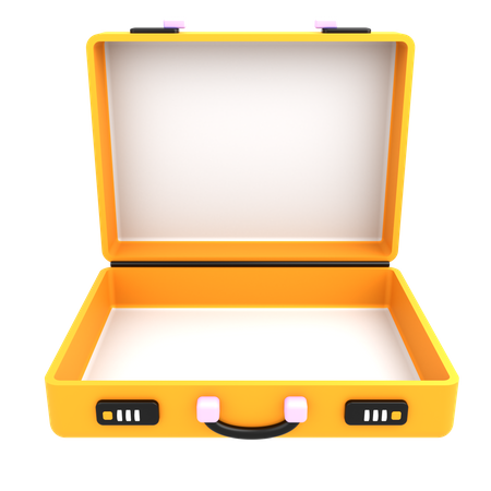 Briefcase  3D Illustration