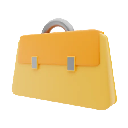 Briefcase  3D Illustration