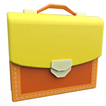 Briefcase  3D Illustration