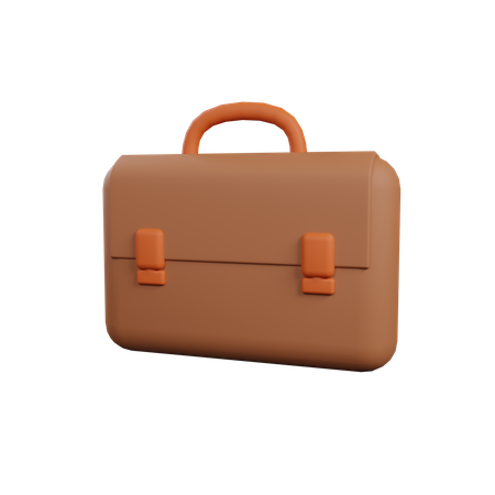 Briefcase  3D Illustration