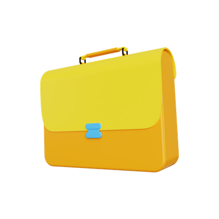 Briefcase  3D Illustration