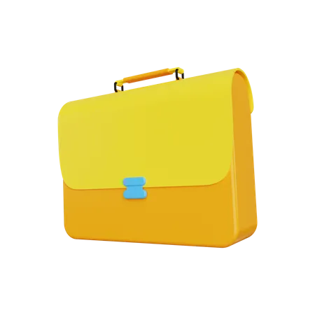 Briefcase  3D Illustration