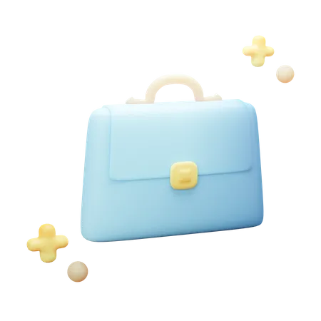 Briefcase  3D Illustration