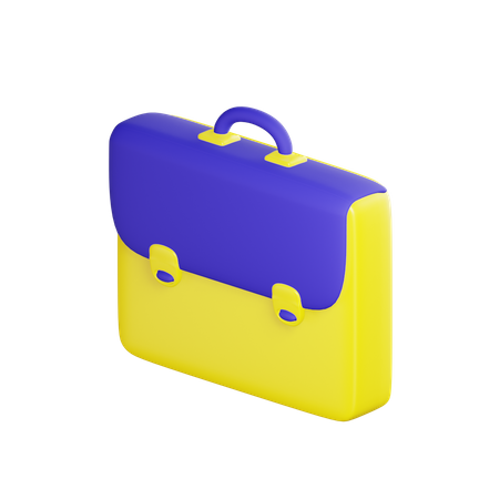 Briefcase  3D Illustration