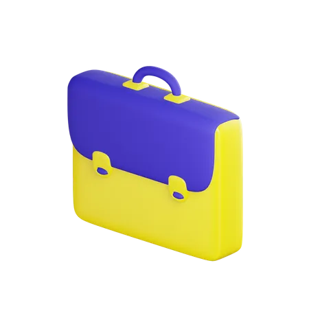 Briefcase  3D Illustration