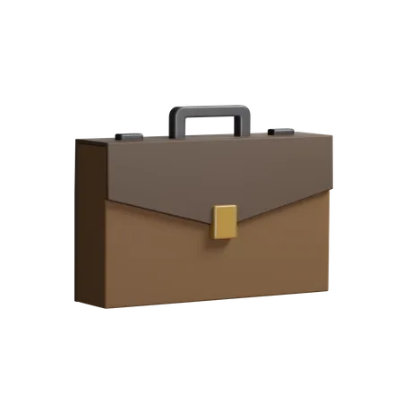 Briefcase  3D Illustration