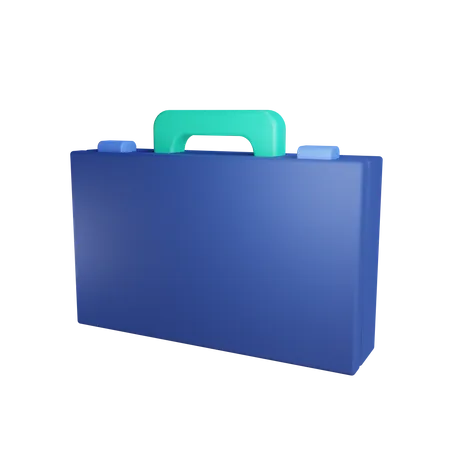 3 D Briefcase Object 3D Illustration