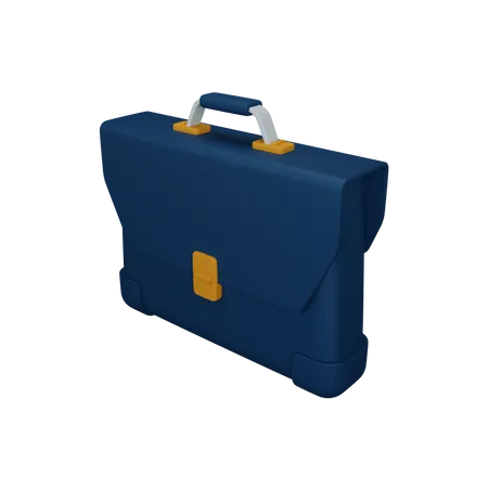 3 D Rendering Briefcase Isolated Useful For Business Company Economy Corporate And Finance Design 3D Icon