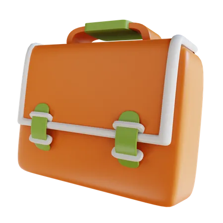 3 D Illustration Business Briefcase 3D Icon