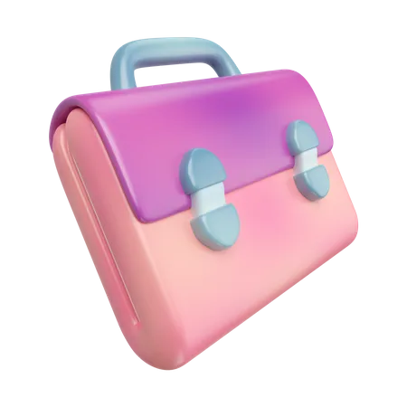 This Is Business Suitcase 3 D Render Illustration Icon High Resolution Png File Isolated On Transparent Background Available 3 D Model File Format BLEND OBJ FBX 3D Icon