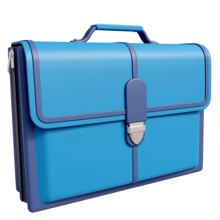 Briefcase Office Bag 3 D Icon With High Resolution Render Business Illustration 3D Icon