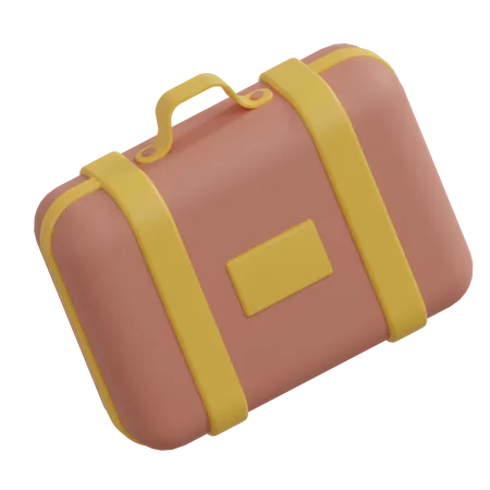 Briefcase Illustration 3D Icon