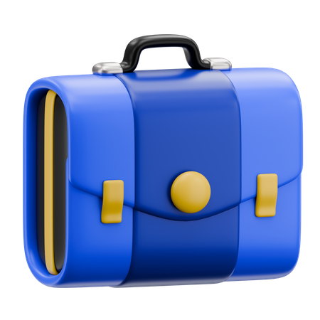 서류 가방 사업  3D Icon