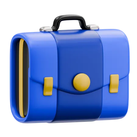 서류 가방 사업  3D Icon
