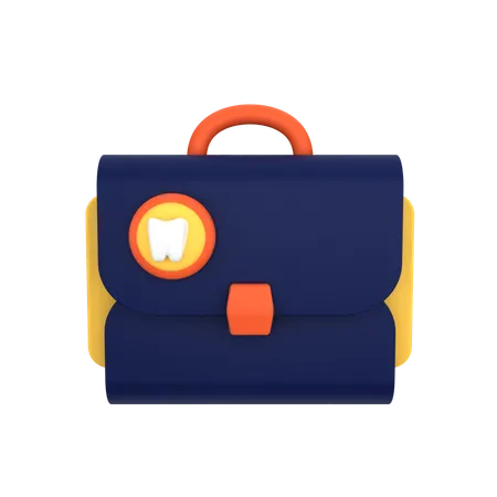 Briefcase Dental  3D Icon