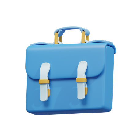 Briefcase Money  3D Icon