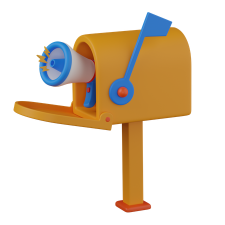 Briefkasten  3D Icon