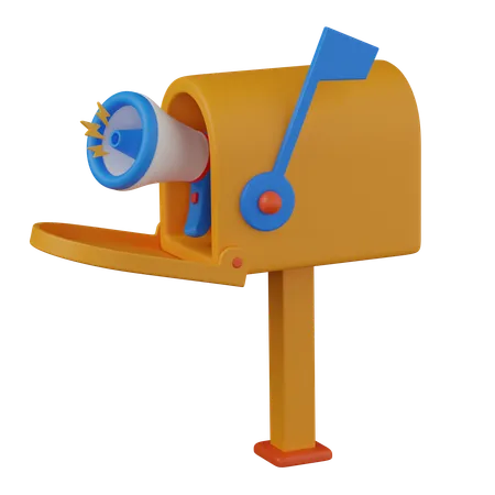 Briefkasten  3D Icon