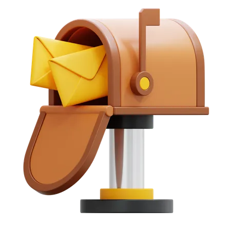 Briefkasten  3D Icon