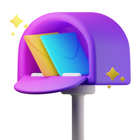 Briefkasten  3D Icon