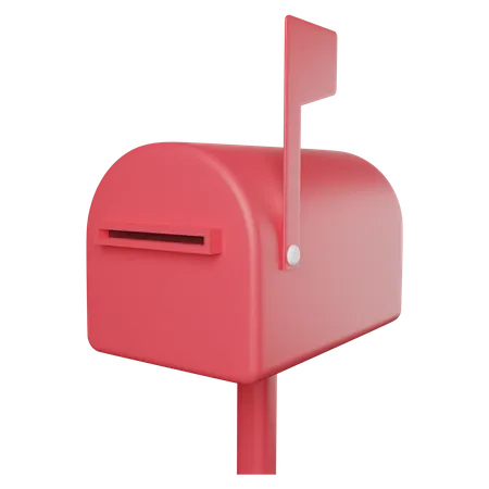 Briefkasten  3D Illustration