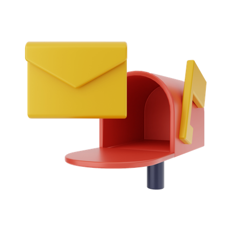 Briefkasten  3D Illustration