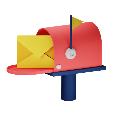 Briefkasten  3D Icon