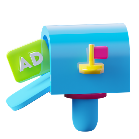 Briefkasten  3D Icon