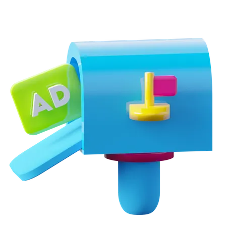 Briefkasten  3D Icon