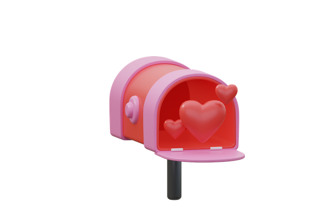 Briefkasten  3D Icon