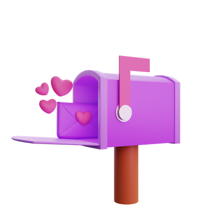 Briefkasten  3D Icon