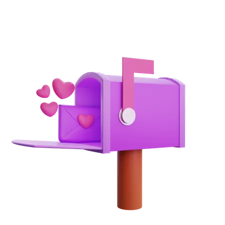 Briefkasten  3D Icon