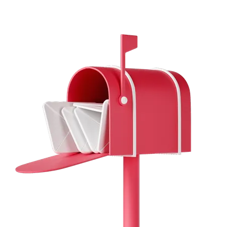 Briefkasten  3D Icon