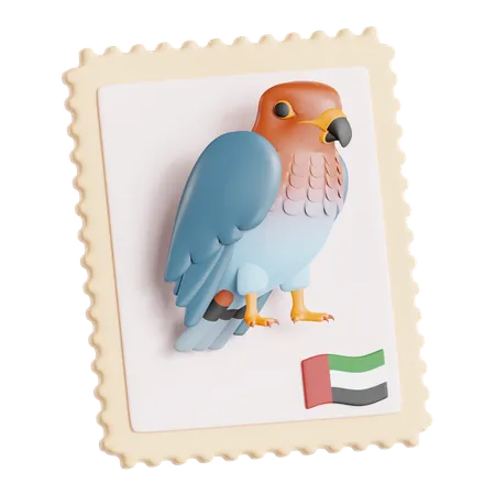 Briefmarke  3D Icon