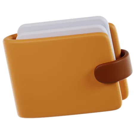 Geldbörse  3D Icon