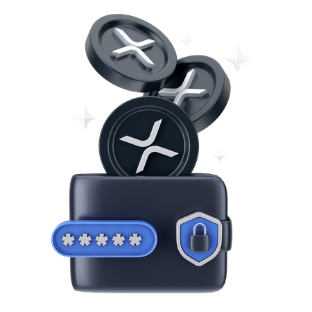 Wallet-Sicherheit  3D Icon