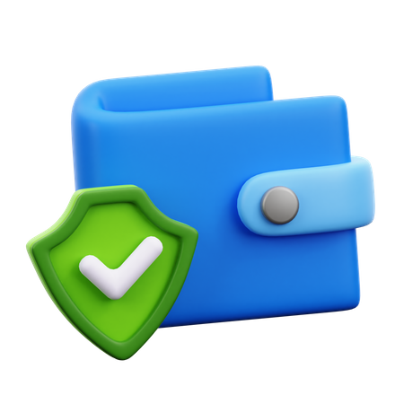 Wallet-Sicherheit  3D Icon