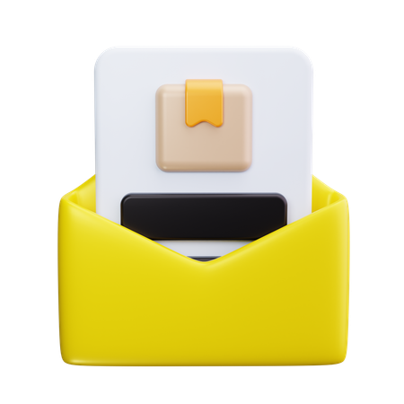 Briefumschlag  3D Icon