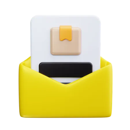 Briefumschlag  3D Icon